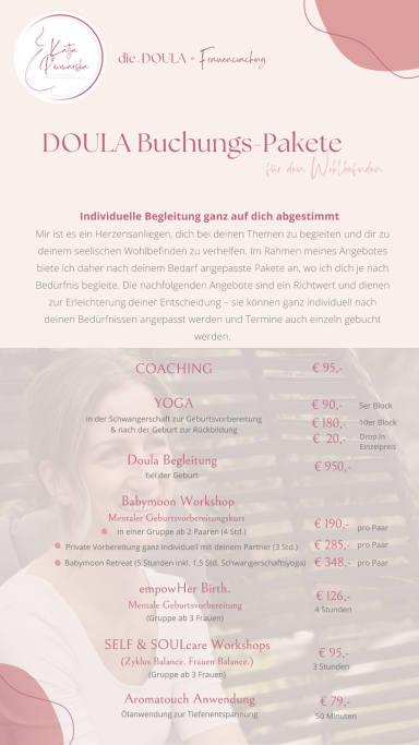 die.DOULA • Frauencoaching_Preise